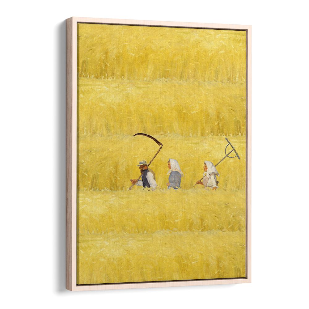 HARVESTING THE GOLDEN FIELD