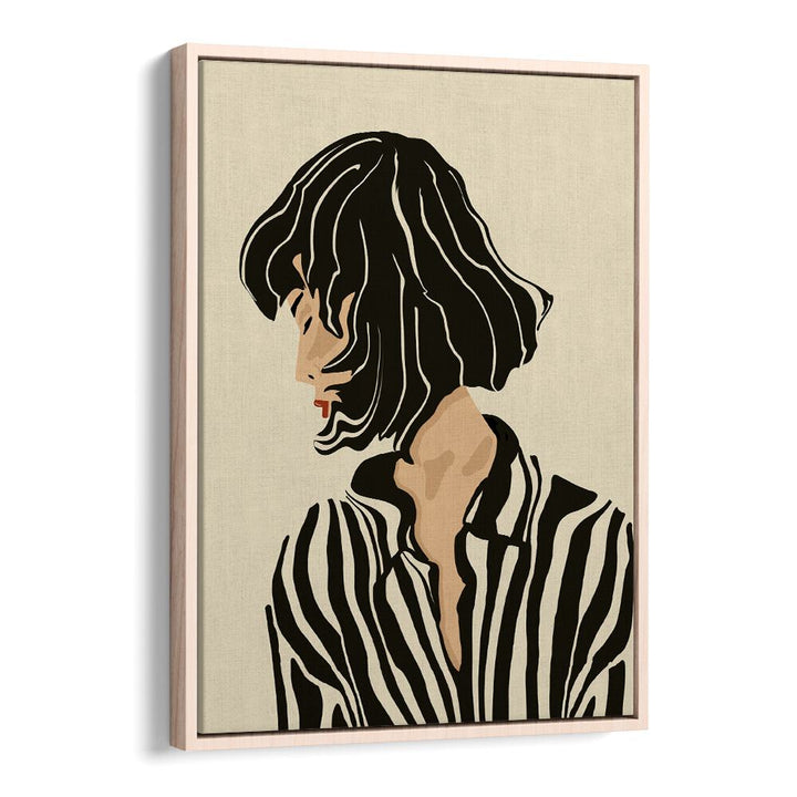 Captivating I AM NOT TALKING TO YOU, JAPANESE PAINTINGS artwork, perfect for expressing personal space and silent communication.