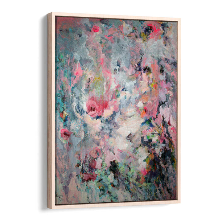 INDECENT PINK , FLORAL FLOWER PAINTINGS