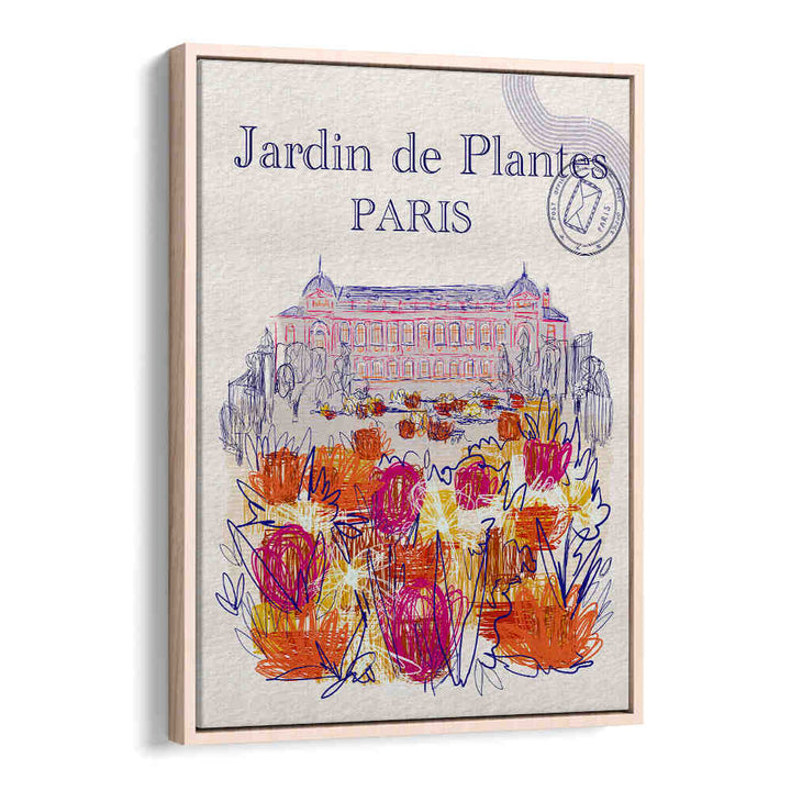JARDIN DES PLANTES PARIS , TRAVEL POSTERS