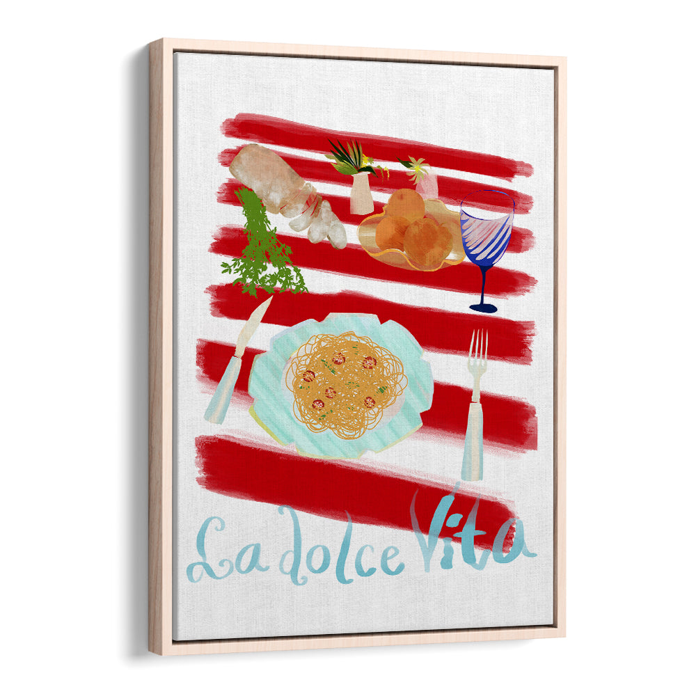 Stylish LA DOLCE VITA, KITCHEN POSTERS featuring Italian dining scenes, perfect for enhancing any kitchen decor.