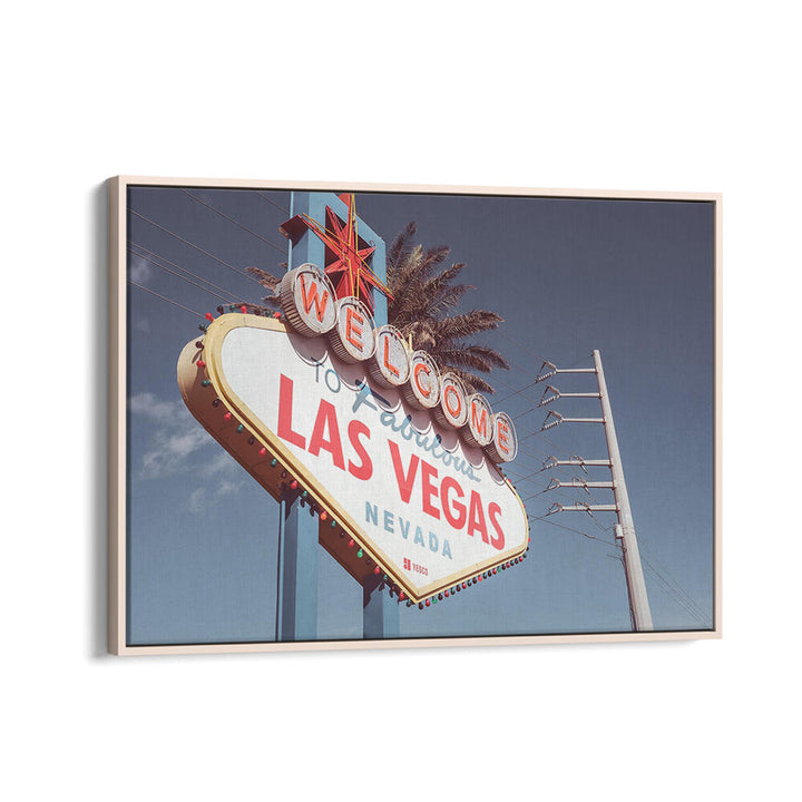 Vibrant LAS VEGAS SIGN COLOR, COWBOY artwork captures the spirit of the American West for your home decor.