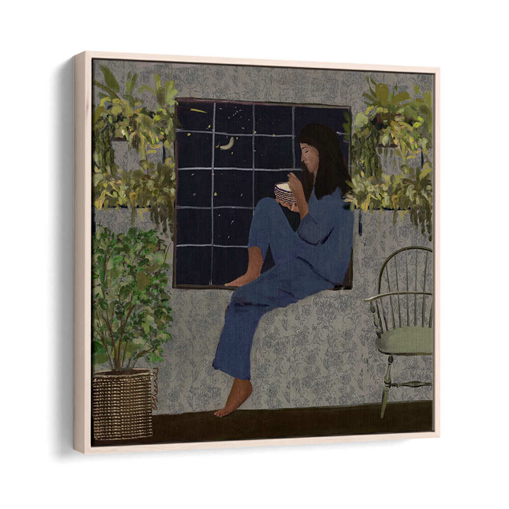 LATE NIGHT TREAT , PORTRAITS & FIGURATIVE ILLUSTRATIONS