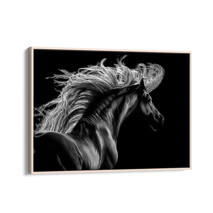 Stunning LE EQUUS, ANIMAL PAINTINGS artwork featuring a majestic horse, perfect for transforming your space.
