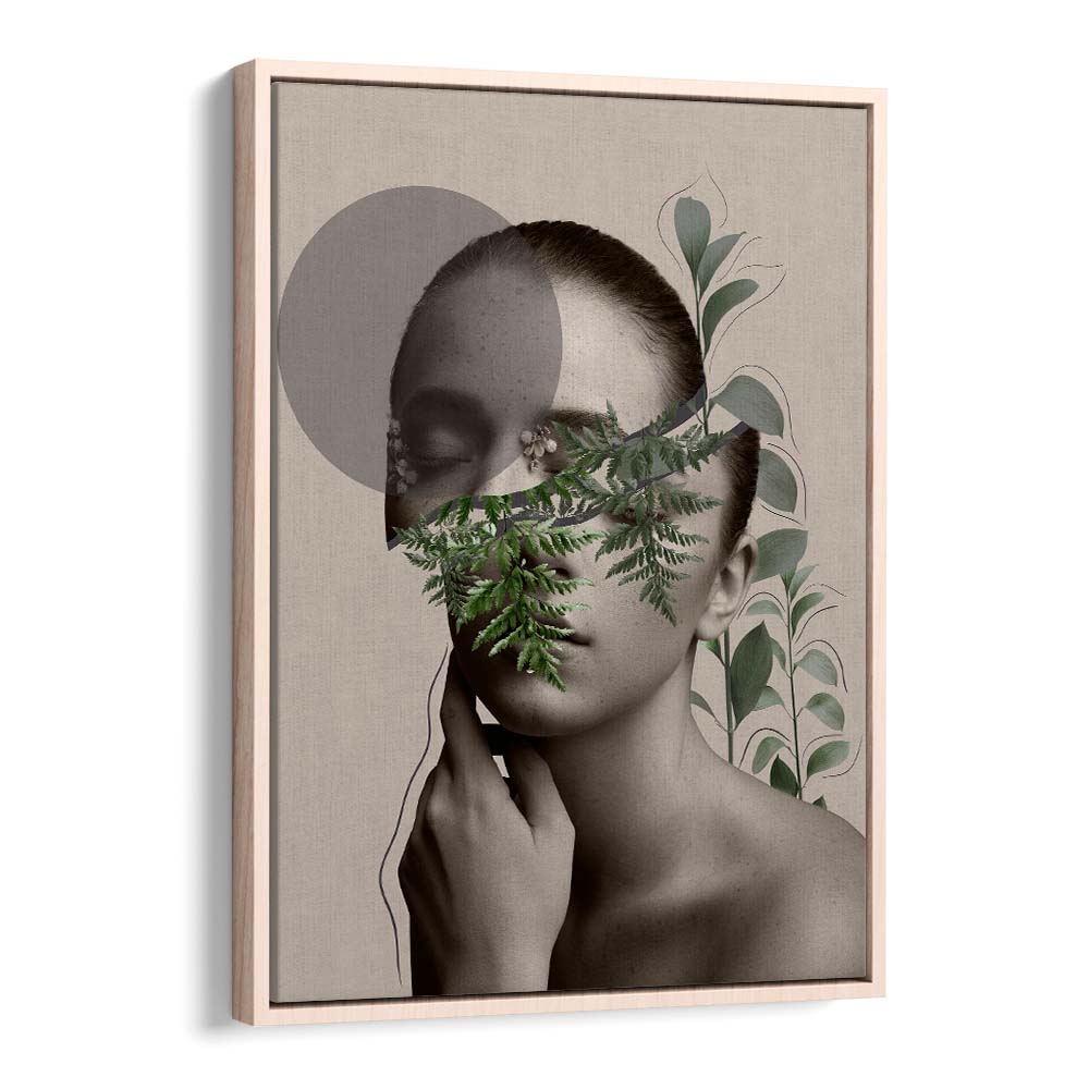 LILI I, PORTRAITS showcases a serene abstract illustration blending emotion and nature beautifully.