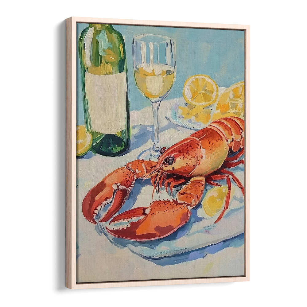 LOBSTER AND WINE , KITCHEN POSTERS
