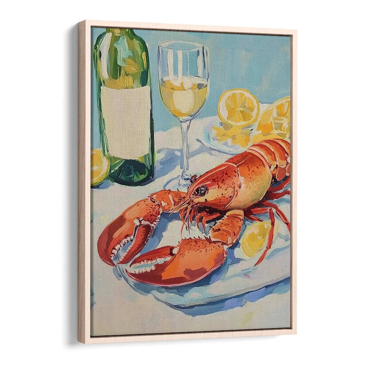 LOBSTER AND WINE , KITCHEN POSTERS