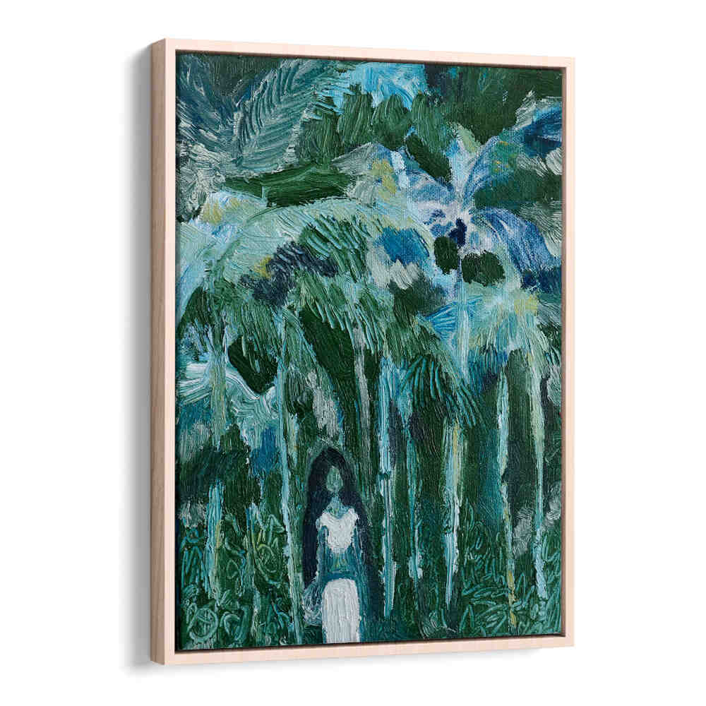 LOCAL IN TROPICAL FOREST , FLORAL FLOWER PAINTINGS