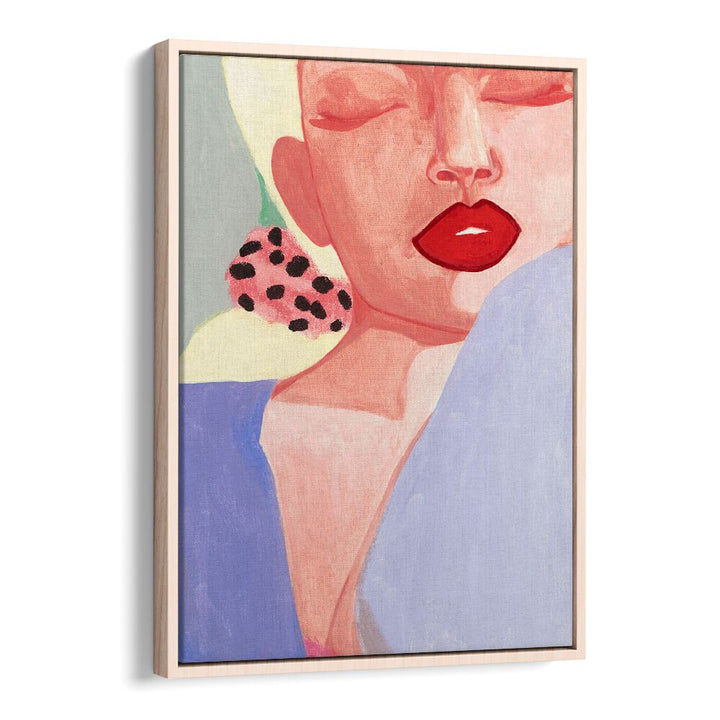 Colorful artwork showcasing modern design, featuring LUNE II, PORTRAITS for stylish home decor enhancement.