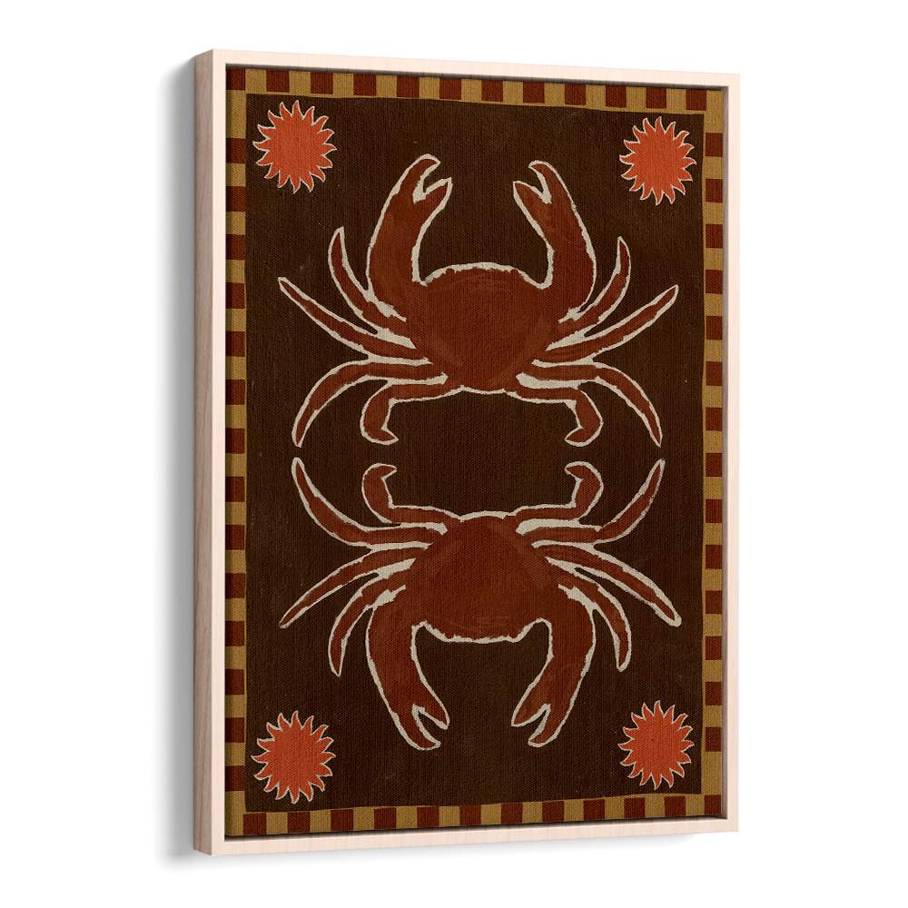 Stylish CRAB MIRROR DANCE, BAR art adds a unique touch to any cafe or bar decor, sparking conversation and admiration.