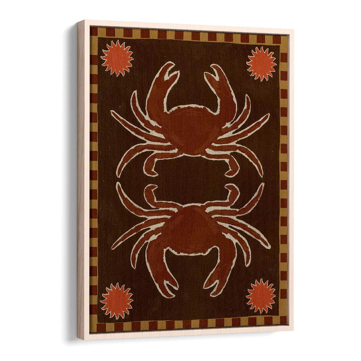 Stylish CRAB MIRROR DANCE, BAR art adds a unique touch to any cafe or bar decor, sparking conversation and admiration.