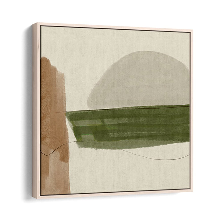 MINIMAL FALL, ABSTRACT PAINTINGS feature earthy tones and soft shapes, perfect for modern home decor.