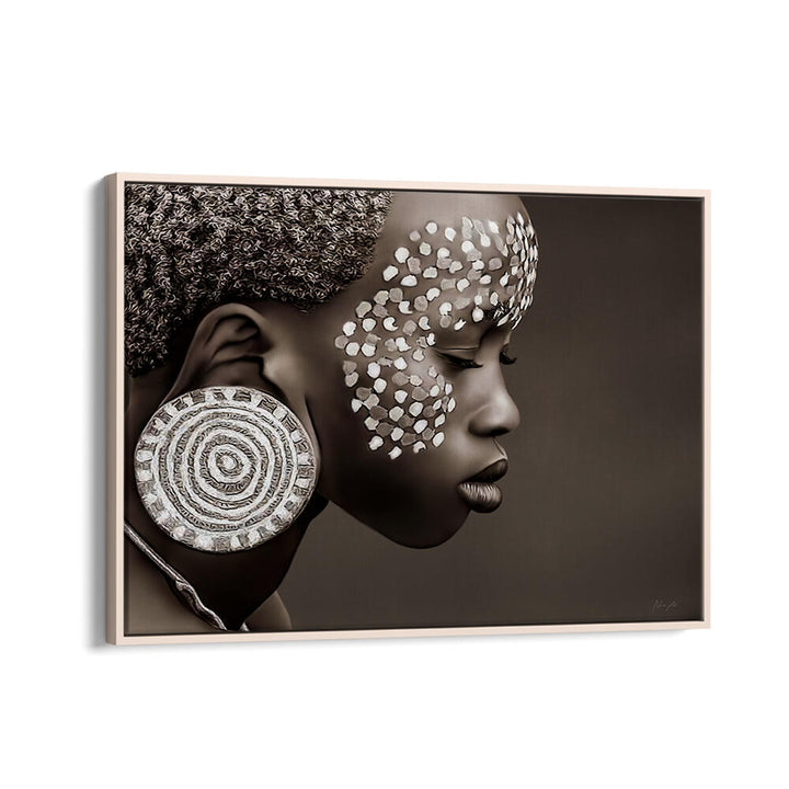 Stunning MURSI GIRL, PORTRAITS artwork showcasing rich cultural expression and unique narrative depth.