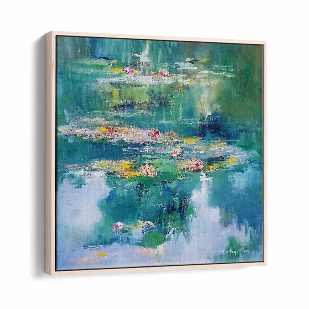 MYSTIC LILIES , FLORAL FLOWER PAINTINGS