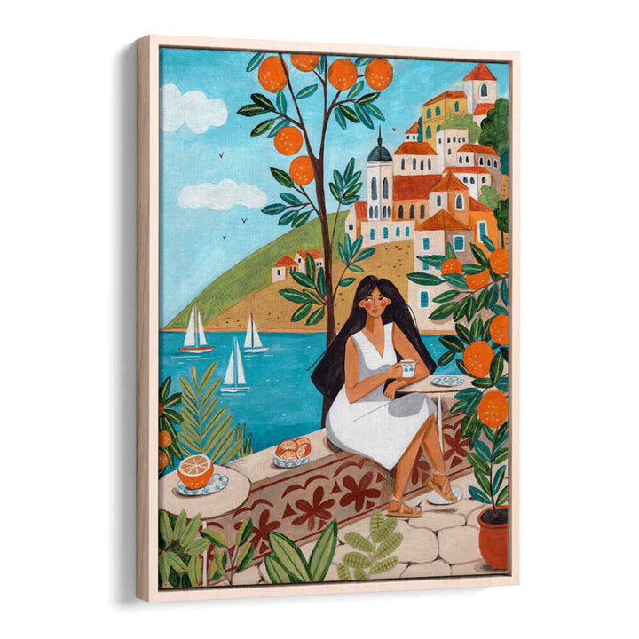 MEDITERRANEAN BLISS , PORTRAITS & FIGURATIVE ILLUSTRATIONS