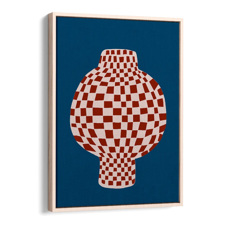 OPTICAL CHECKERED VASE
