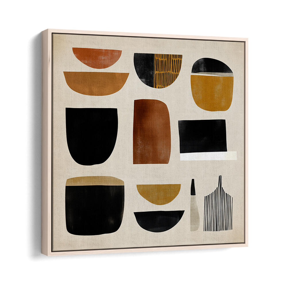 ORGANIC GEOMETRY IN EARTH TONES