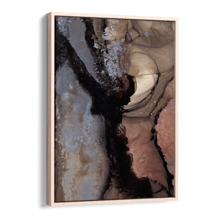 ORGANIC SHAPES WITH EARTHY TONES , ABSTRACT PAINTINGS