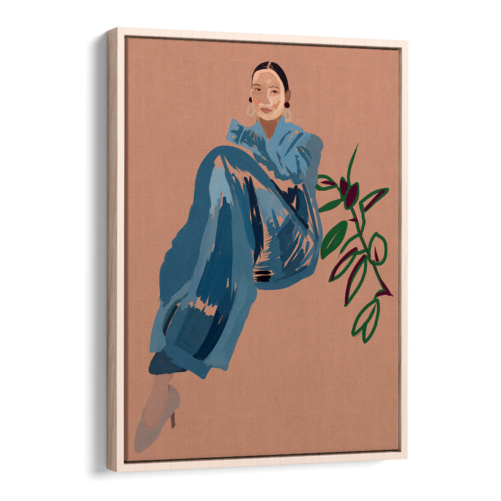 Stylish illustration of PAJAMA CHIC II, PORTRAITS, showcasing comfort and elegance in vibrant colors. Perfect for fashion lovers.