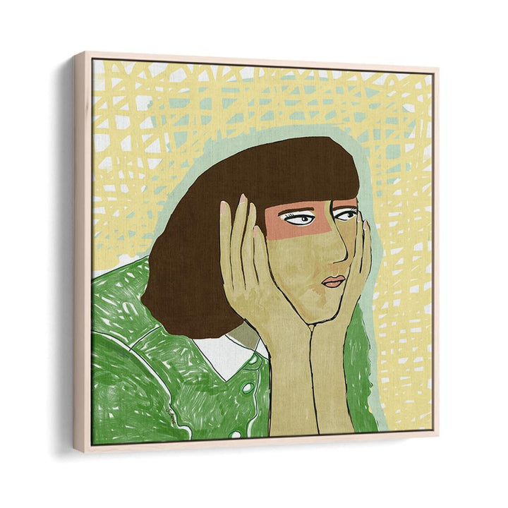 PENSIVE WOMAN PORTRAIT