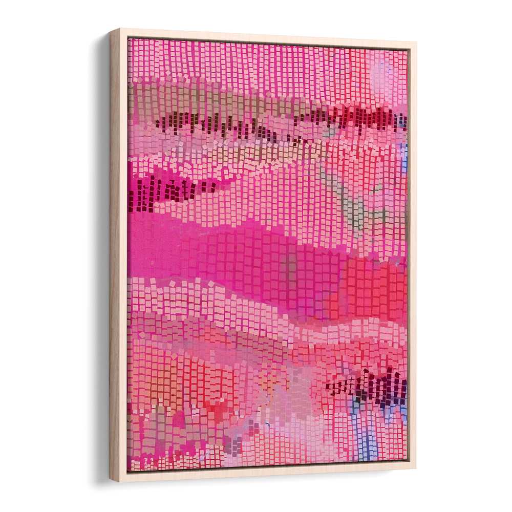 PINK PIXELATED ABSTRACT
