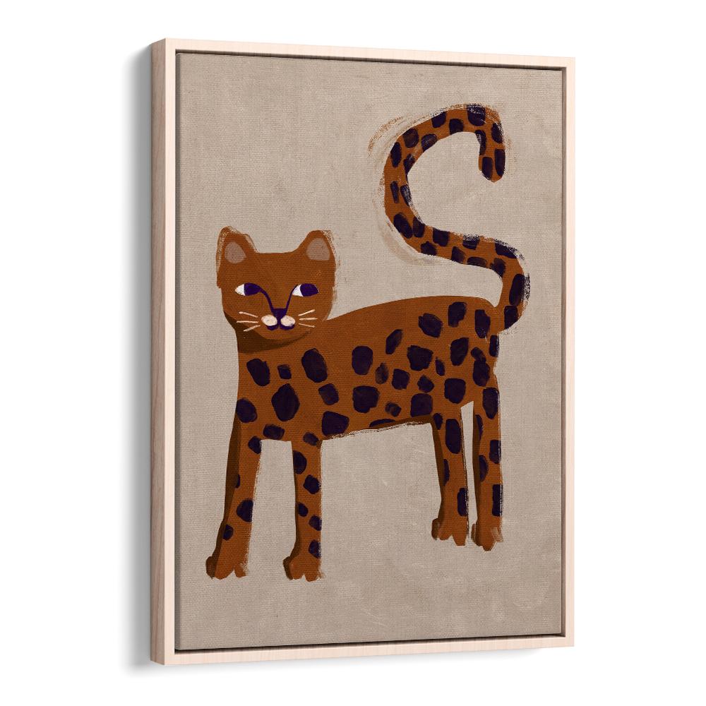PLAYFUL SPOTTED LEOPARD