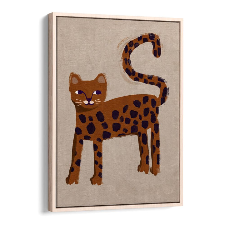 PLAYFUL SPOTTED LEOPARD