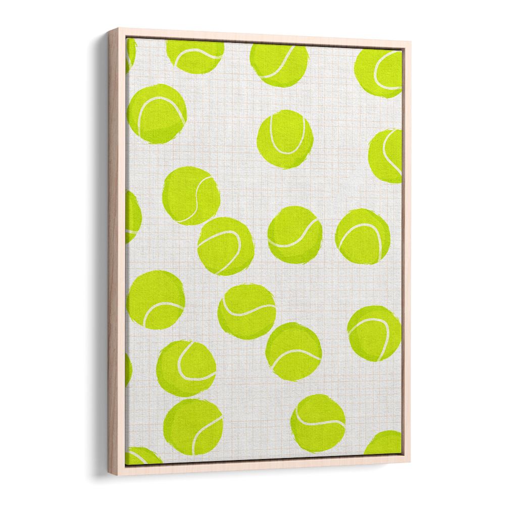 PLAYFUL TENNIS BALLS PATTERN
