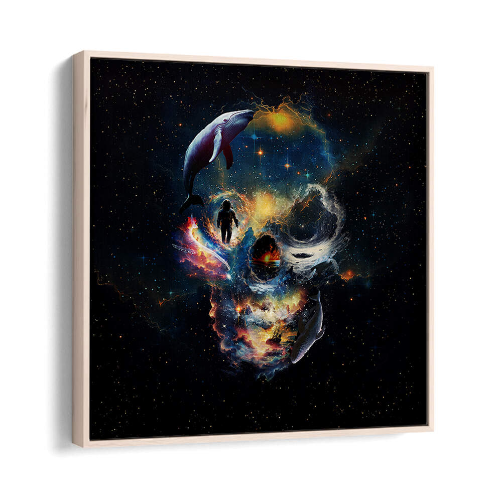 PORTAL SKULL , SURREAL ART PRINTS