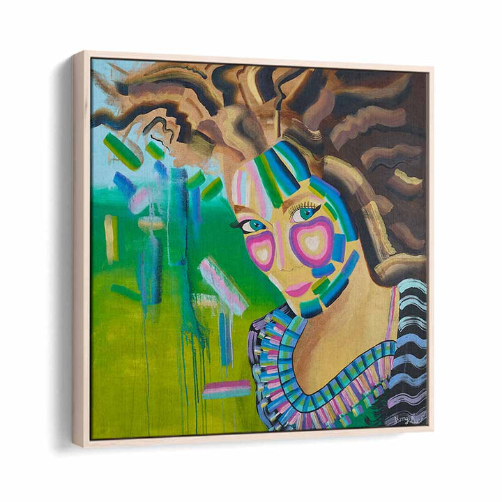 Vibrant PRINCESS, PORTRAITS artwork showcasing abstract emotional expression and intricate illustrations.