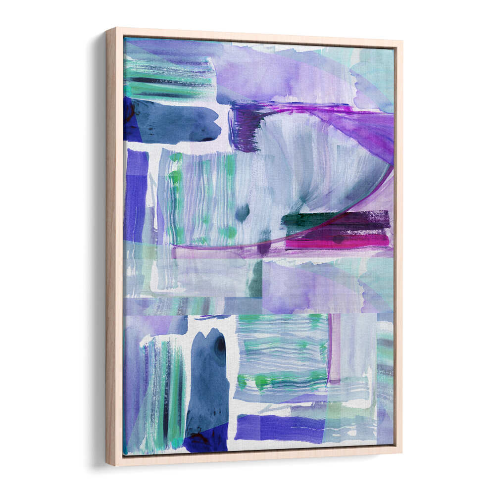 Vibrant PLUM PURPLE LILAC II , ABSTRACT PAINTINGS blend rich plum and soft lilac tones for a stunning home decor piece.
