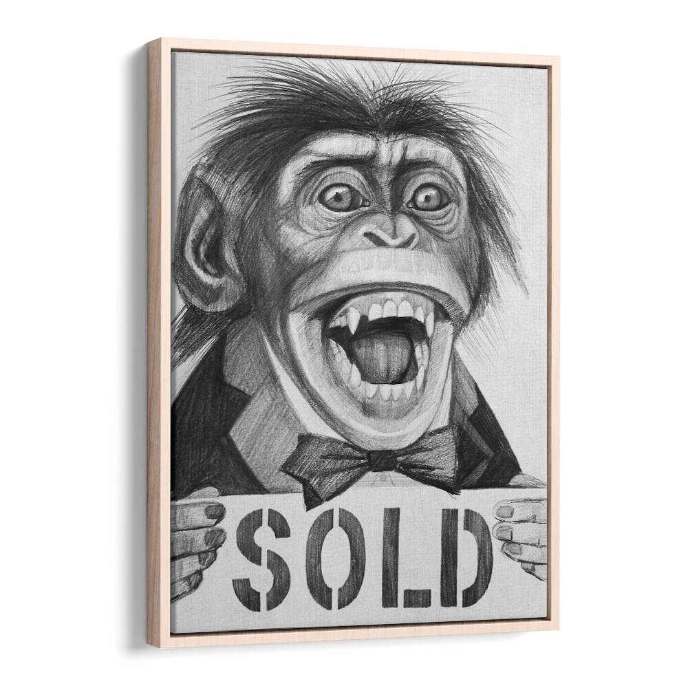 PRIMAL AUCTIONEER, COMIC POSTERS showcase a vibrant, expressive monkey character celebrating art and creativity.