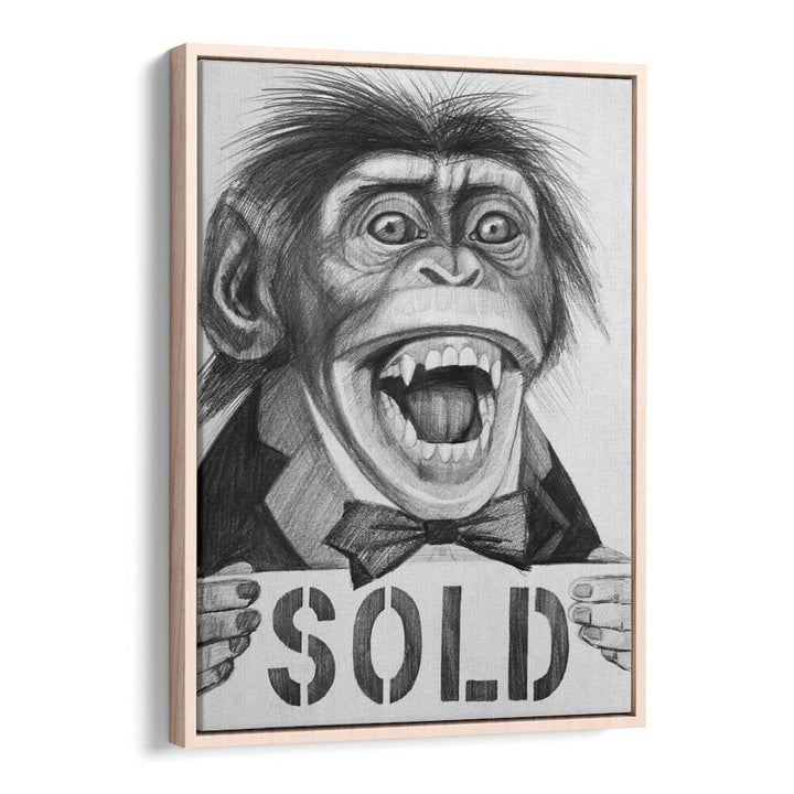 PRIMAL AUCTIONEER, COMIC POSTERS showcase a vibrant, expressive monkey character celebrating art and creativity.
