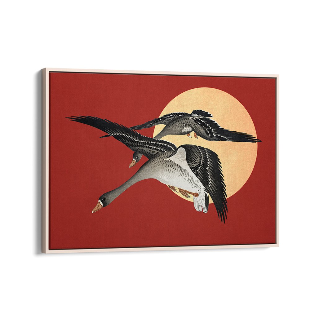 RED SUN GEESE FLIGHT