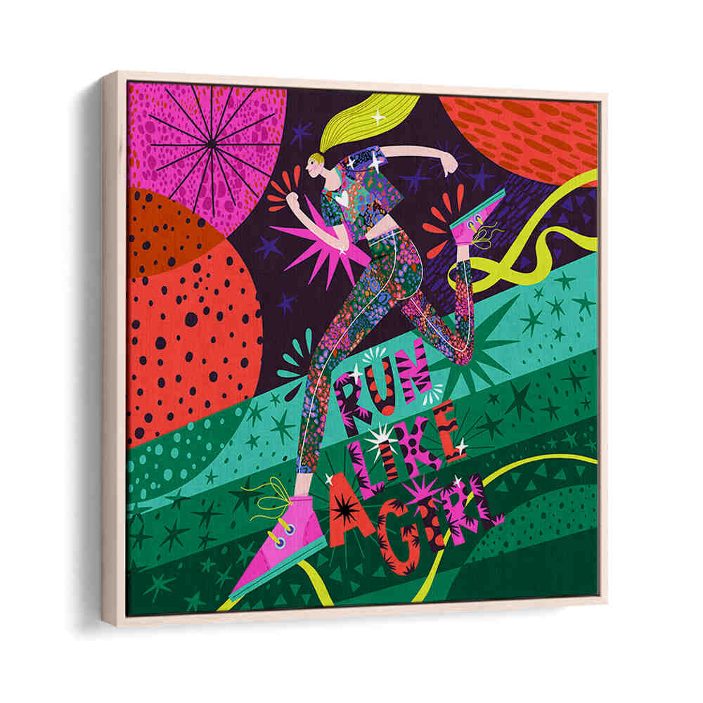 RUN LIKE A GIRL , FASHION POSTERS