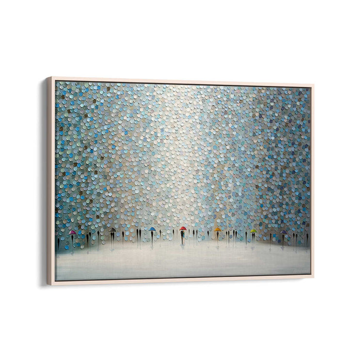 RAIN SYMPHONY , MODERN IMPRESSIONISM PAINTINGS