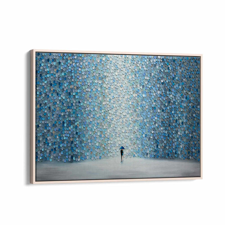 RAINFALL MELODY , MODERN IMPRESSIONISM PAINTINGS