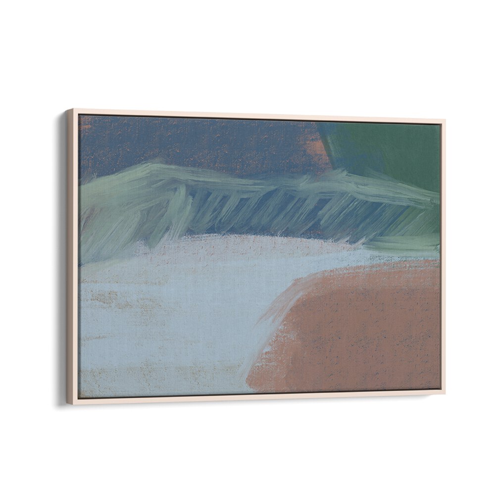 Serene Fields Abstract painting showcasing soothing colors, perfect for enhancing any space with abstract art.