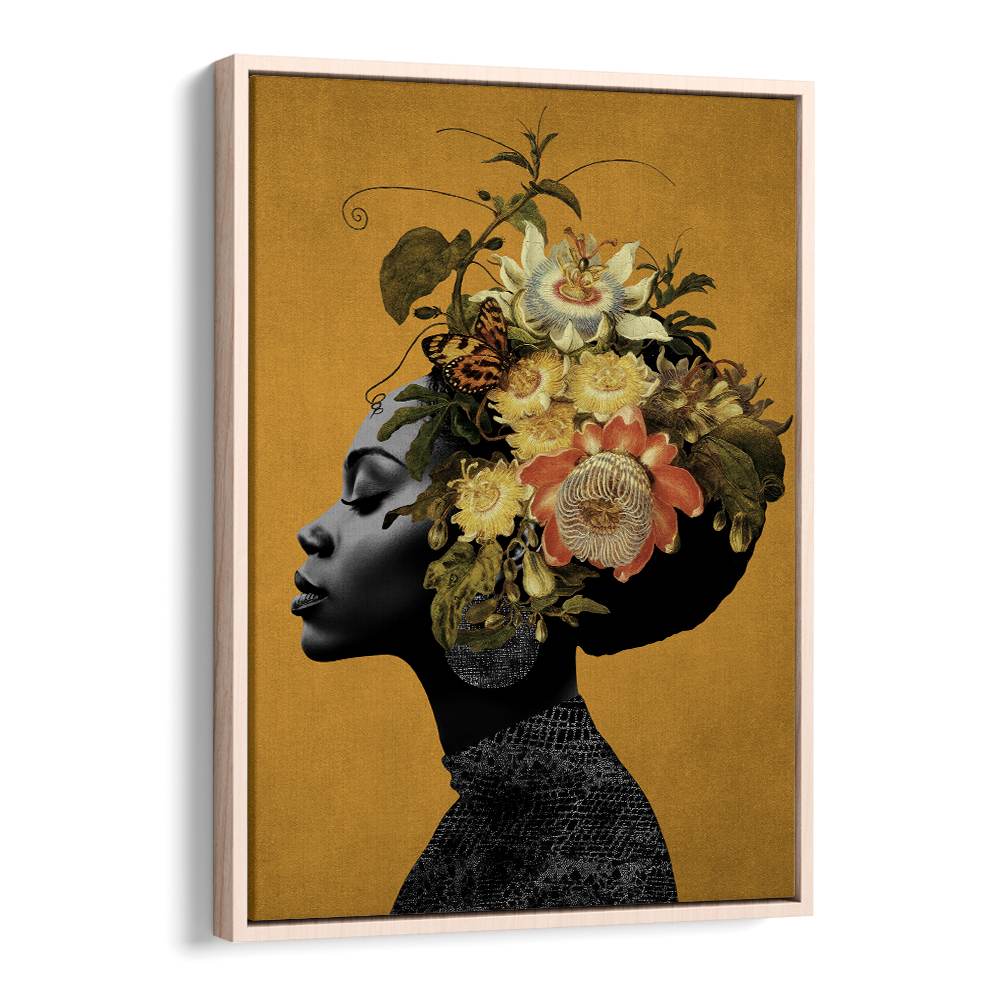 SERENE FLORAL PORTRAIT
