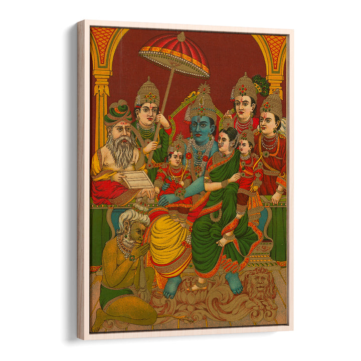 UTTARA RAMA CHARITRA , INDIAN ART PAINTINGS