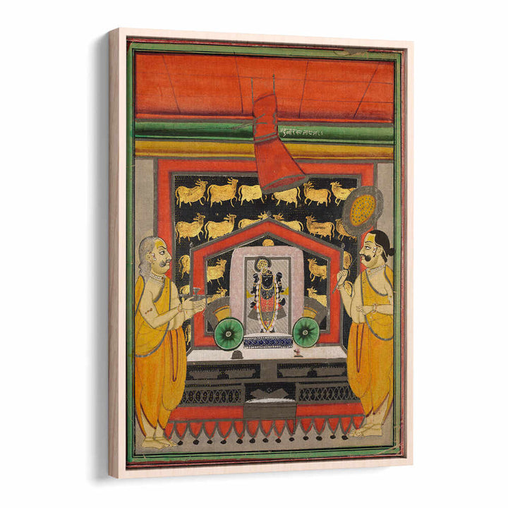 SANCTUM OF THE DARK LORD , INDIAN ART PAINTINGS