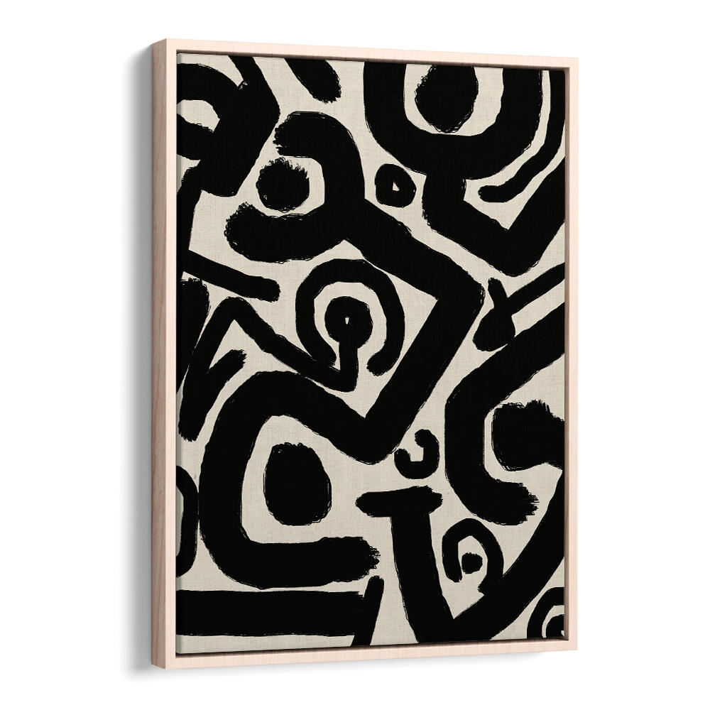 DYNAMIC PATTERN OF BOLD SWIRLS , ABSTRACT PAINTINGS