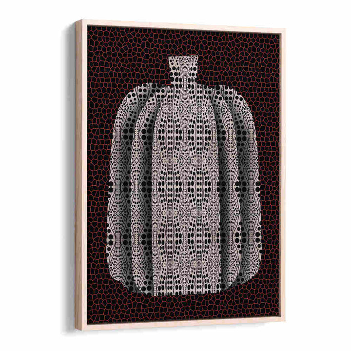 POLKA DOT PUMPKIN , FLORAL FLOWER PAINTINGS