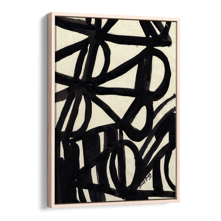 SHAPES AND LINES IN INK II ,ABSTRACT PAINTINGS