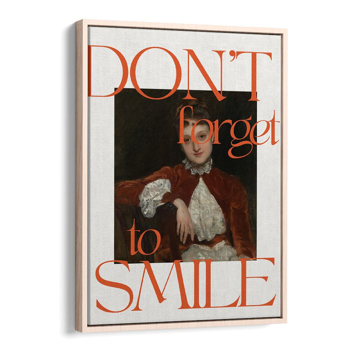 SMILING WOMAN ENCOURAGING WORDS