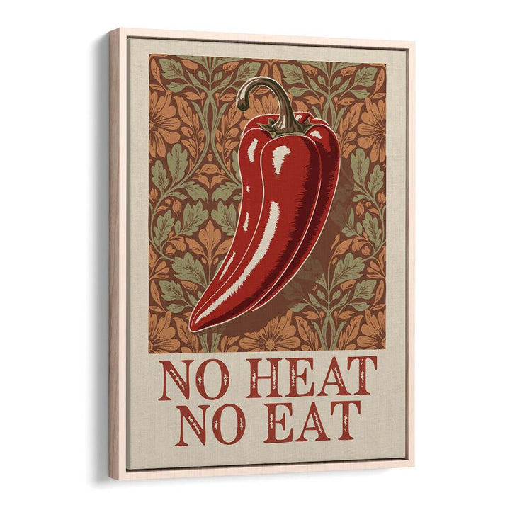 Stylish SPICY ELEGANCE, KITCHEN POSTERS featuring a vibrant chili pepper and bold typography for your culinary space.