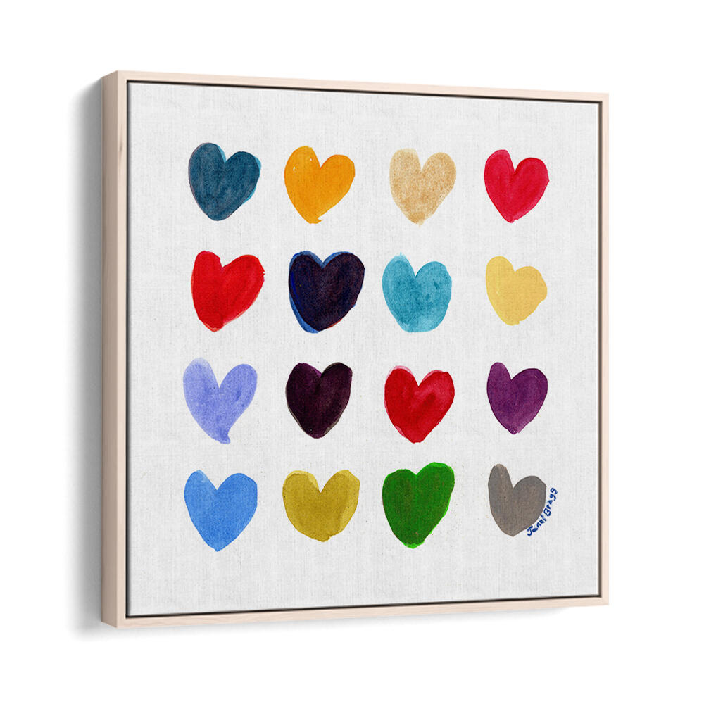 SQUARE OF HEARTS I , FASHION POSTERS