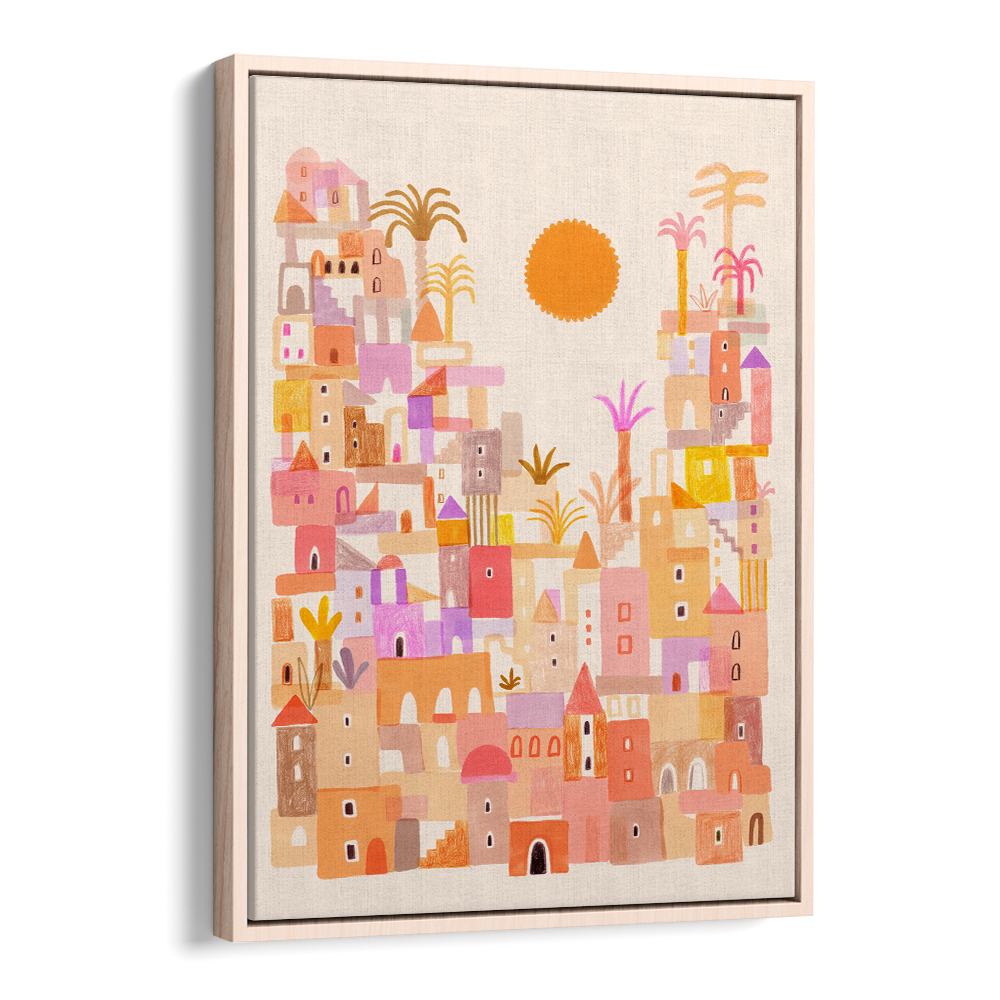 STACKED COLORFUL DESERT TOWN