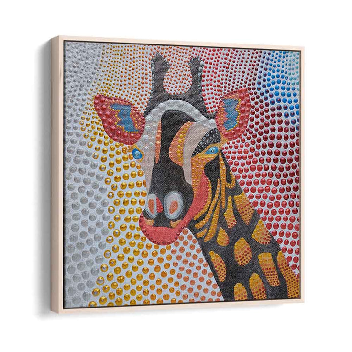 Vibrant STYLIZED GIRAFFE, KIDS ROOM PAINTINGS perfect for adding whimsy and adventure to your child's space.
