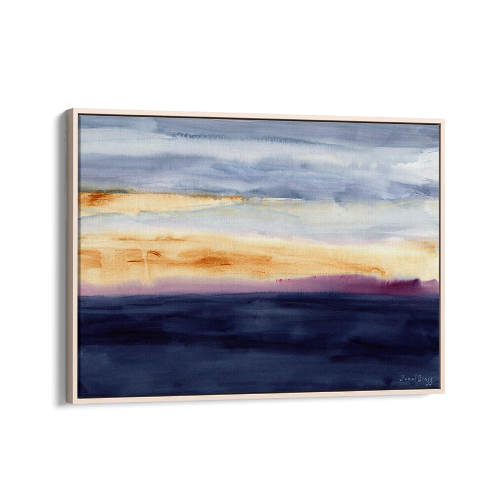 SUNSET ON ENGLISH CHANNEL , ABSTRACT PAINTINGS